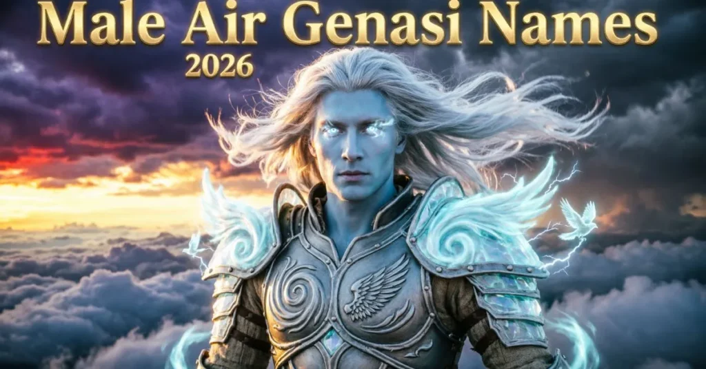 Male Air Genasi Names