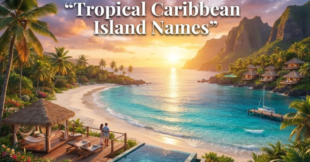 Tropical Caribbean Island Names
