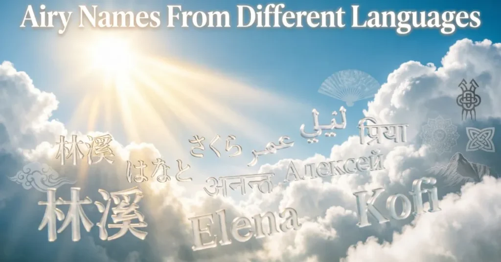 Airy Names From Different Languages