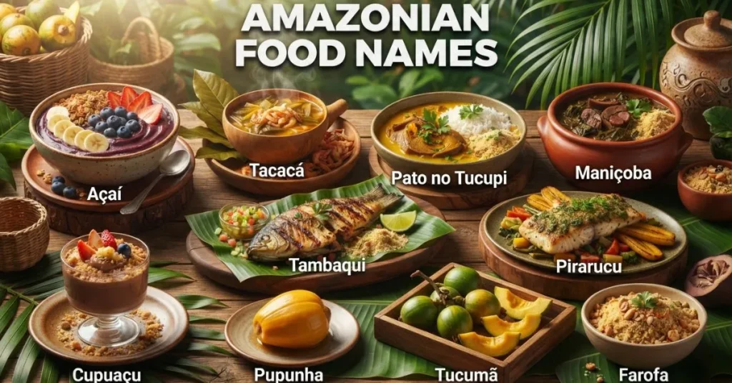 Amazonian Food Names
