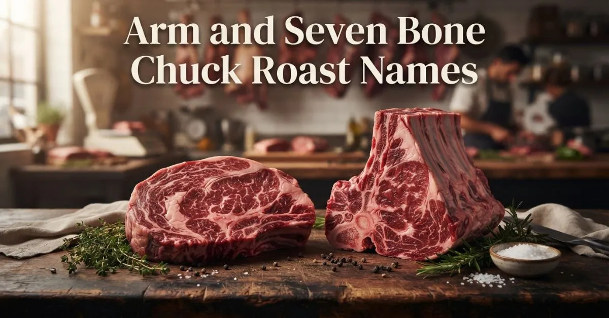 Arm and Seven Bone Chuck Roast Names 