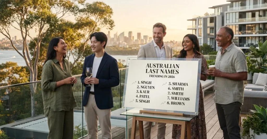 Australian Last Names Trending in 2026