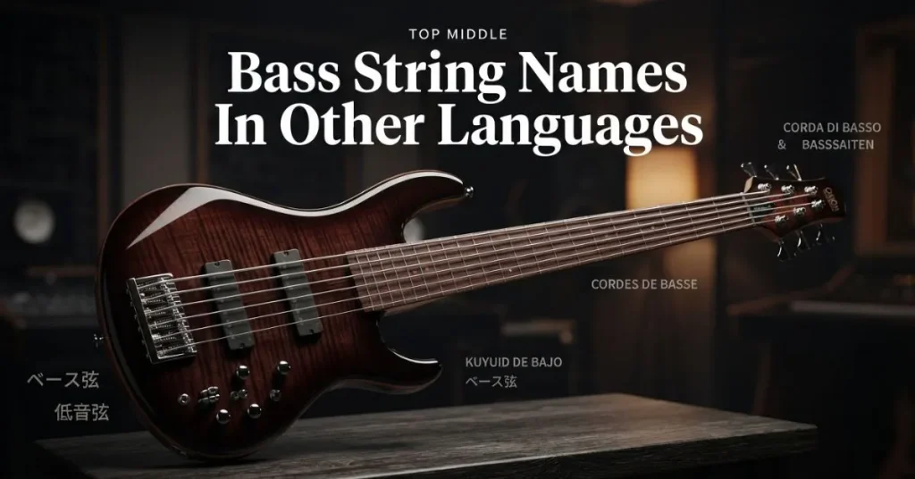 Bass String Names In Other Languages