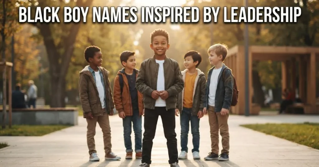 Black Boy Names Inspired By Leadership