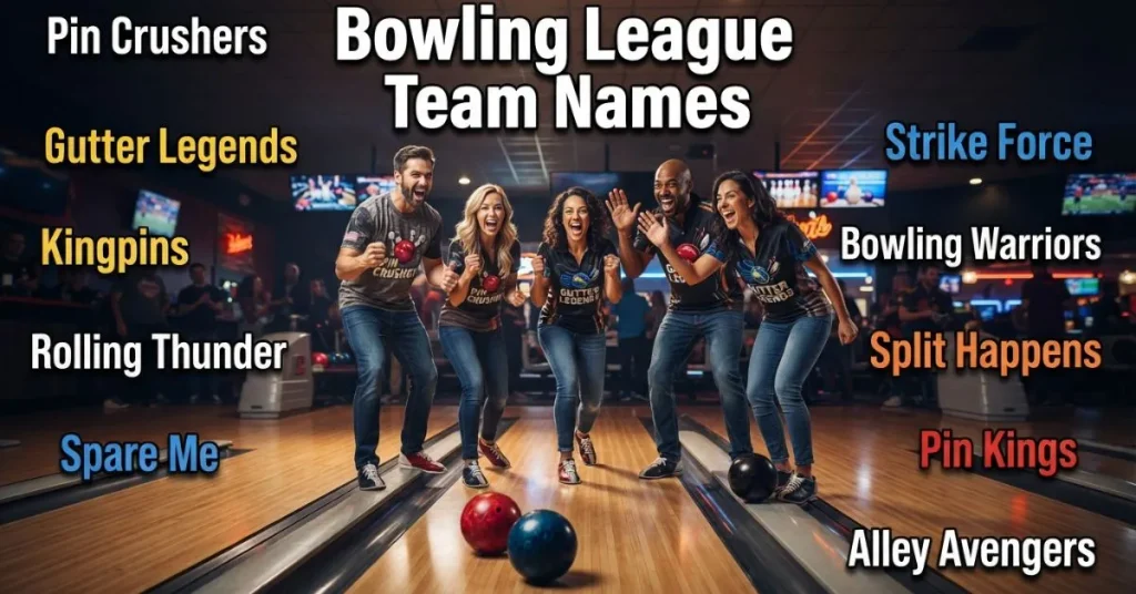Bowling League Team Names