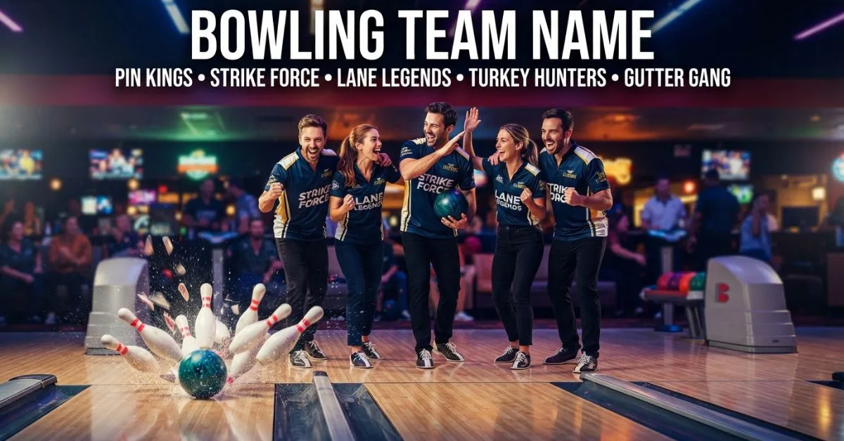 bowling team name