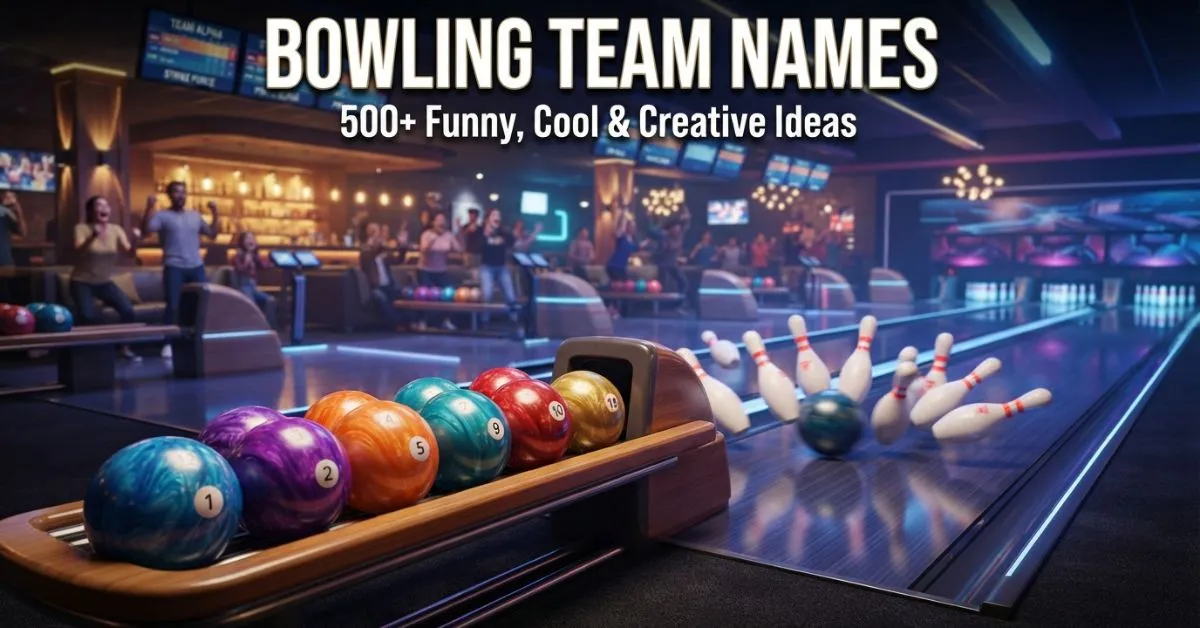 Bowling Team Names