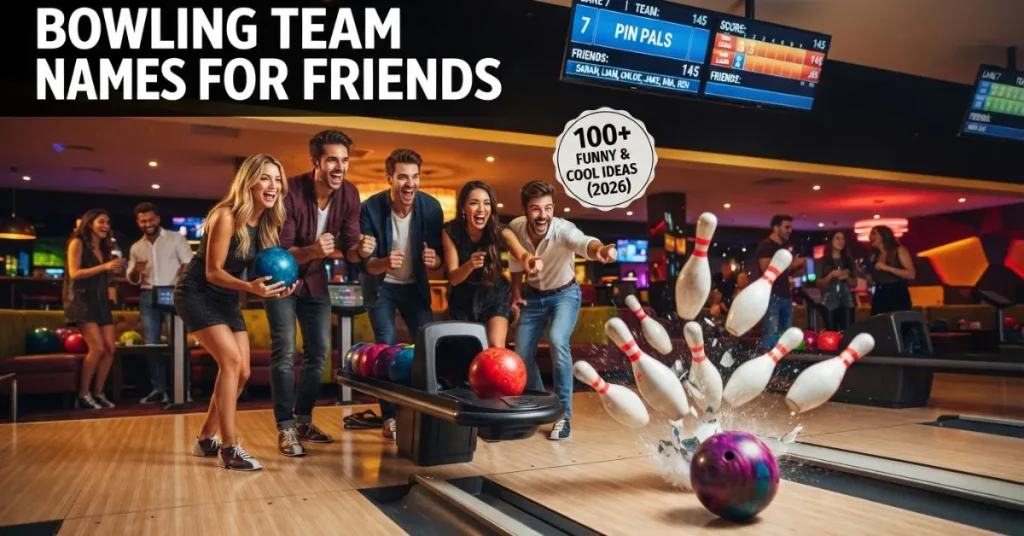Bowling Team Names For Friends