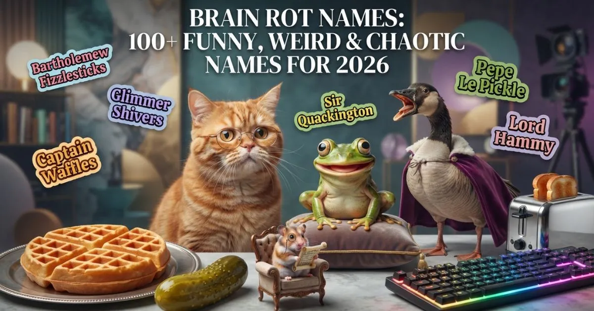brain rot names