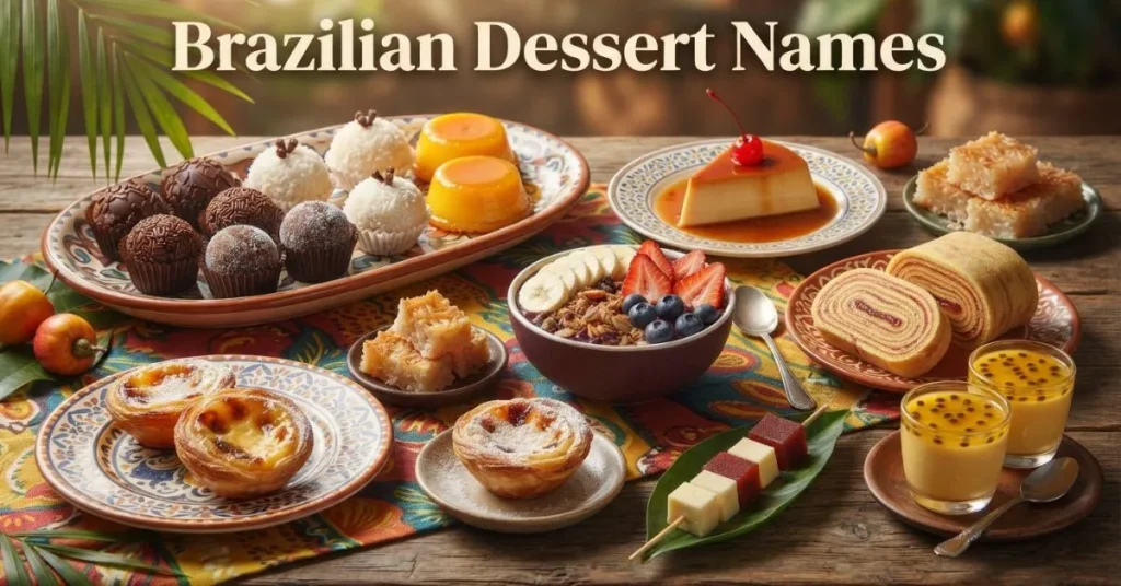 Brazilian Dessert Names