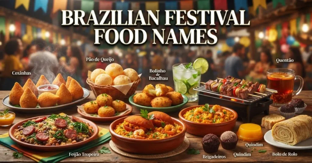 Brazilian Festival Food Names