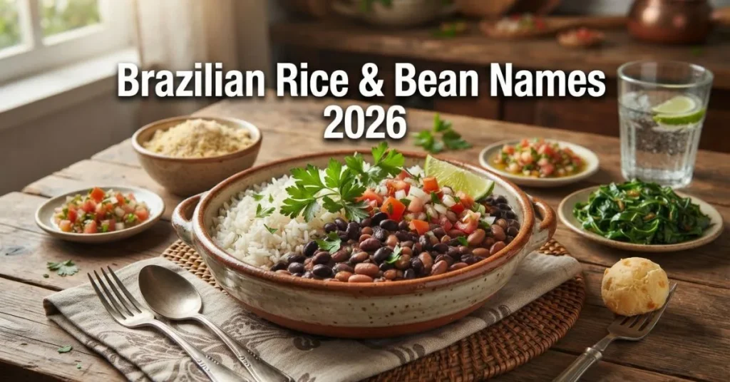  Brazilian Rice & Bean Names