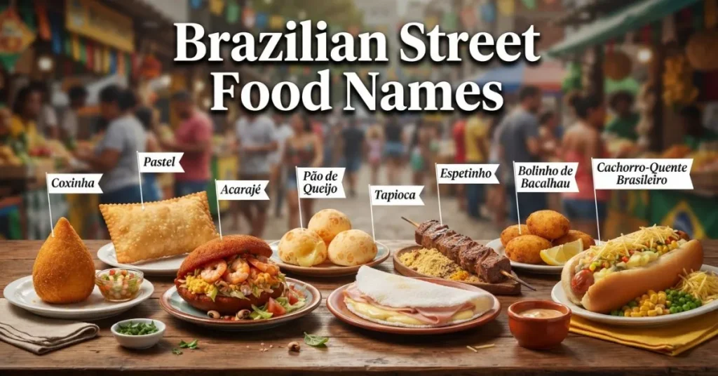 Brazilian Street Food Names