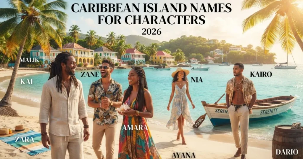 Caribbean Island Names for Characters