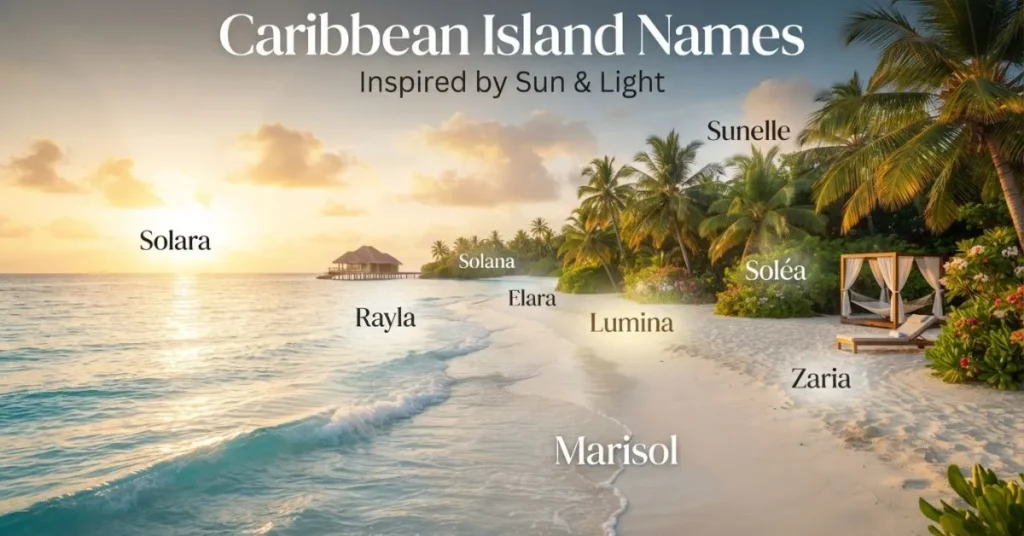 Caribbean Island Names Inspired by Sun & Light