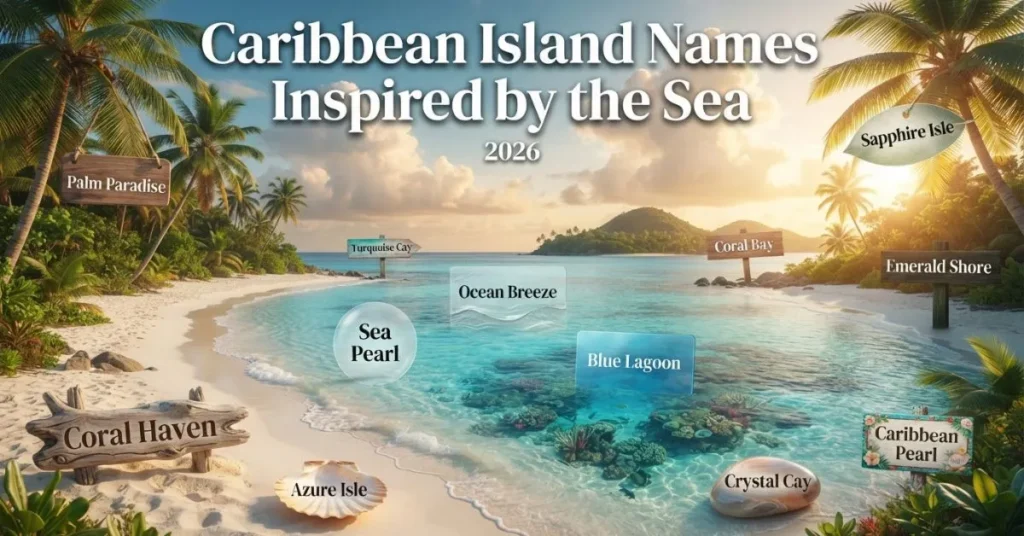 Caribbean Island Names Inspired by the Sea
