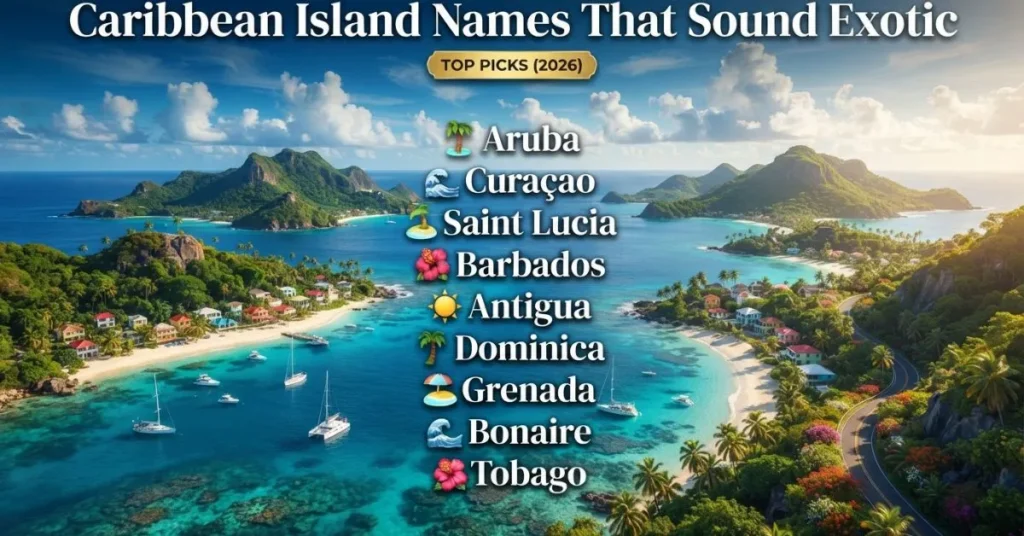 Caribbean Island Names That Sound Exotic