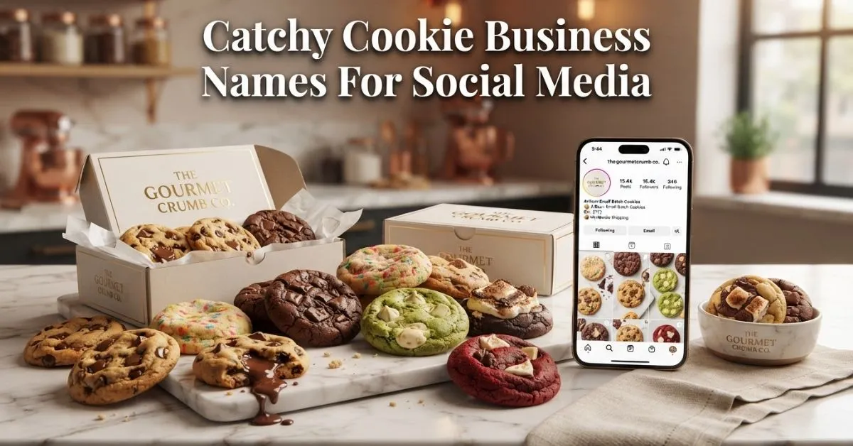 Catchy Cookie Business Names For Social Media