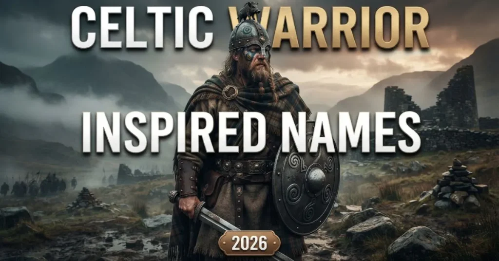 Celtic Warrior Inspired Names