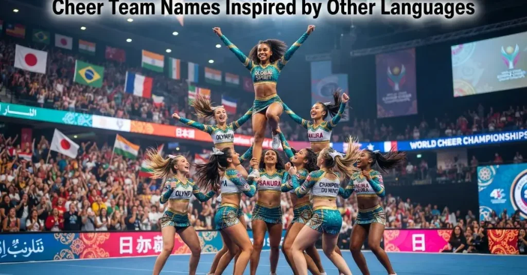 Cheer Team Names Inspired by Other Languages