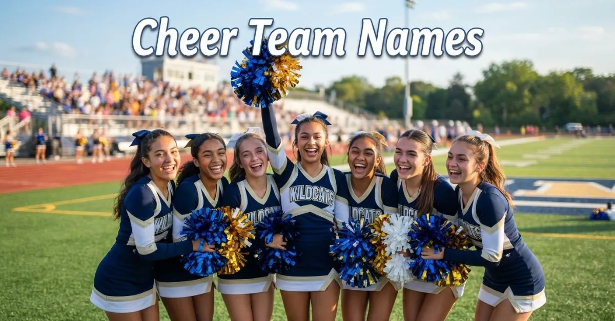 cheer team names