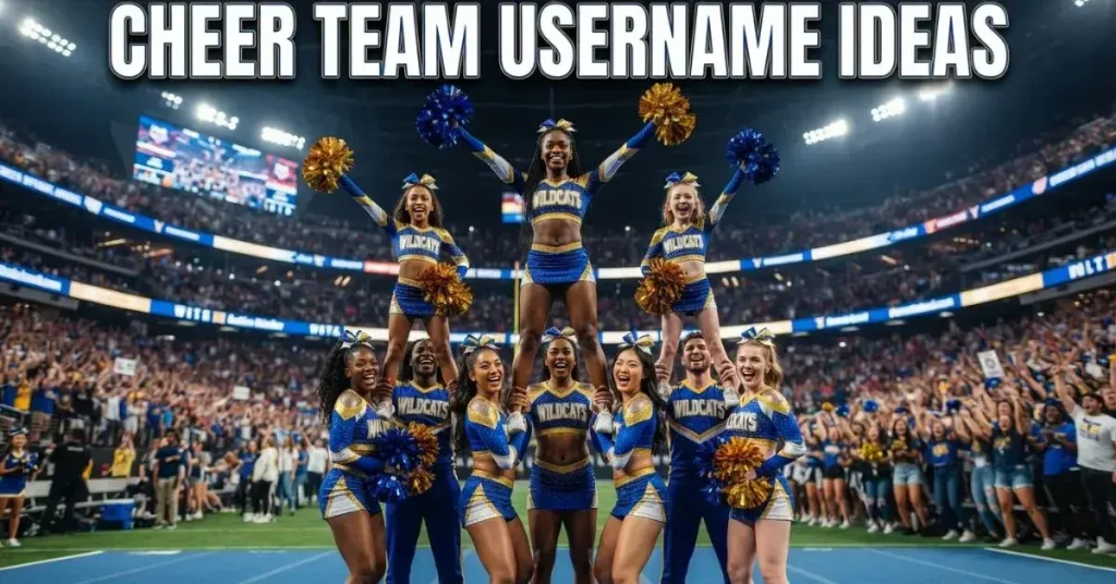 Cheer Team Username Ideas