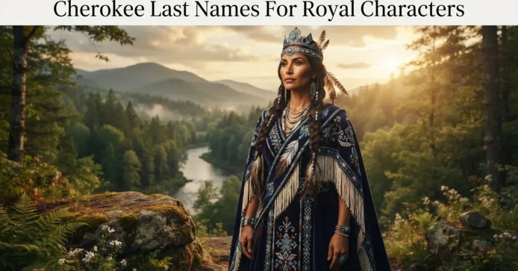 Cherokee Last Names For Royal Characters