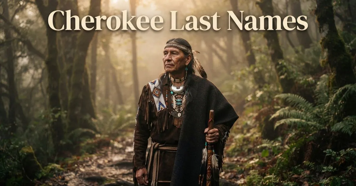 Cherokee Last Names