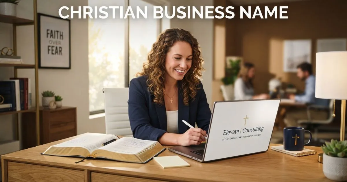 Christian business name