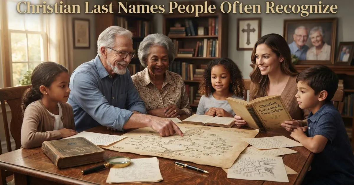 Christian Last Names People Often Recognize