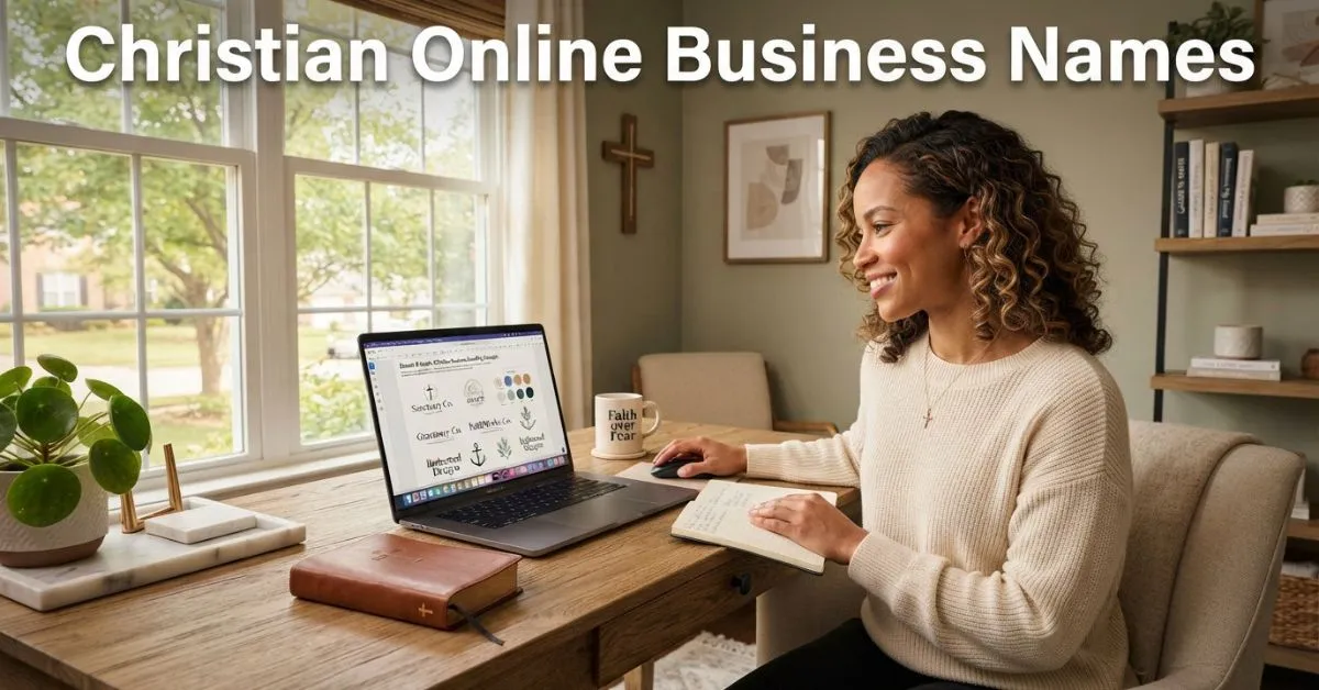 Christian Online Business Names