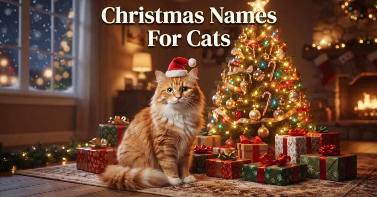 Christmas Names For Cats