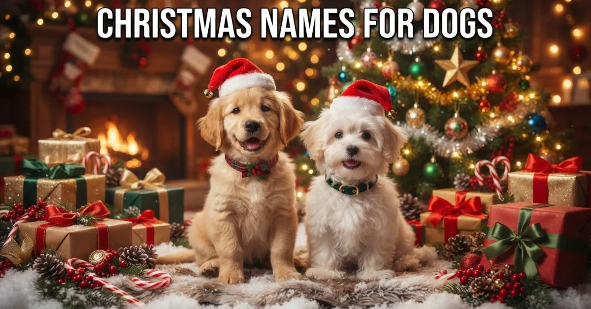 Christmas Names For Dogs 