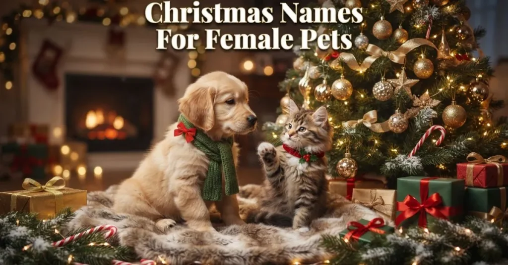 Christmas Names For Female Pets