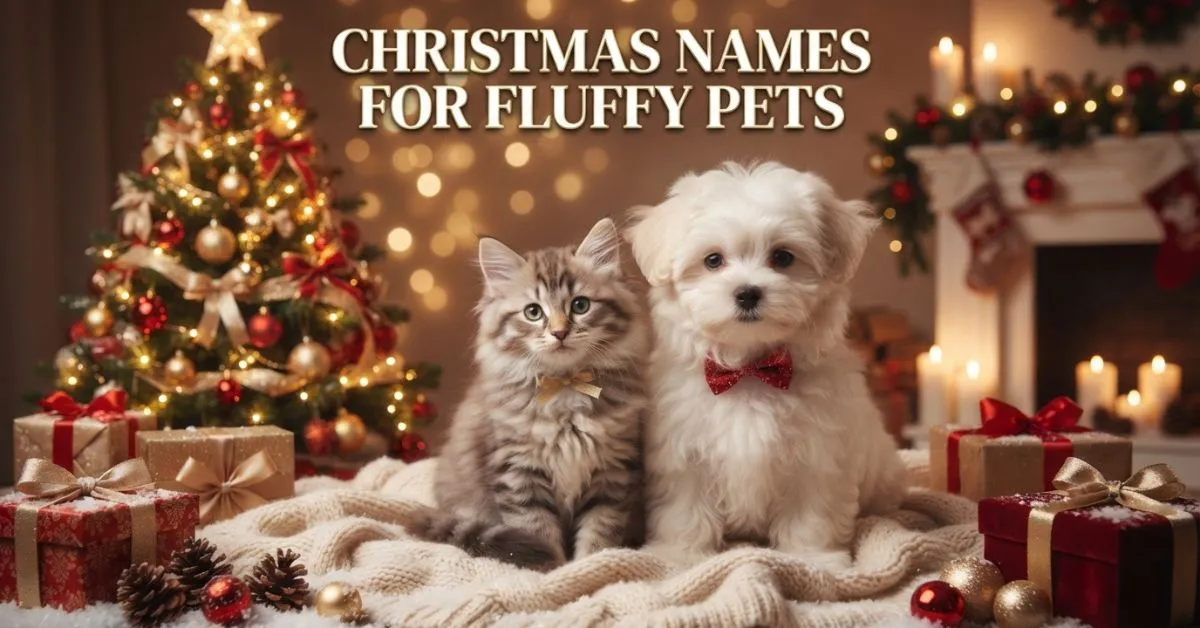Christmas Names For Fluffy Pets