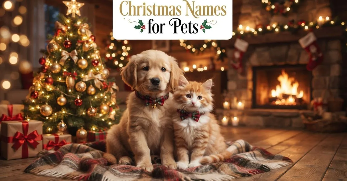 Christmas names for pets