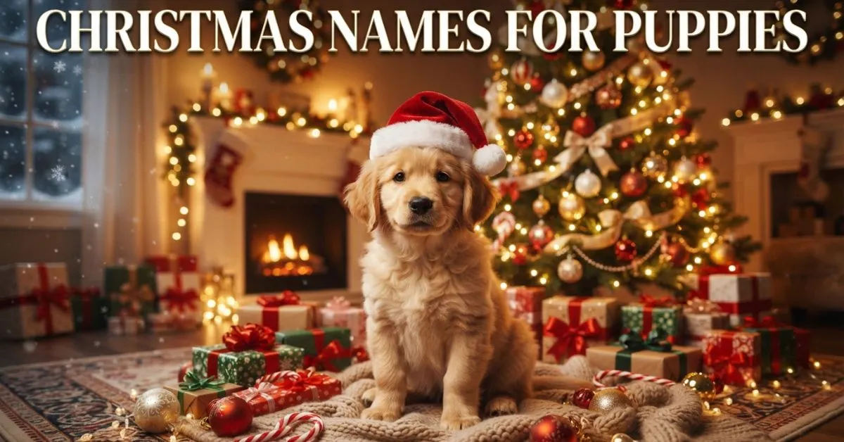 Christmas Names For Puppies