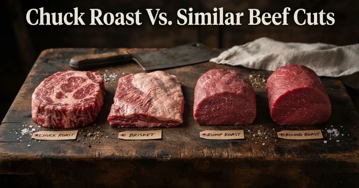 Chuck Roast Vs. m Similar Beef Cuts