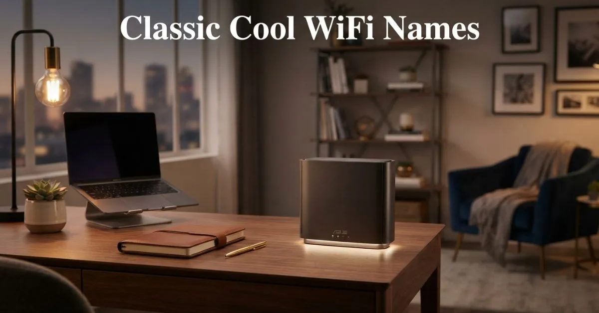 Classic Cool WiFi Names