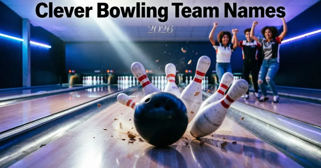 Clever Bowling Team Names