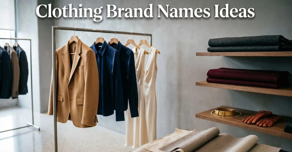 clothing brand names ideas
