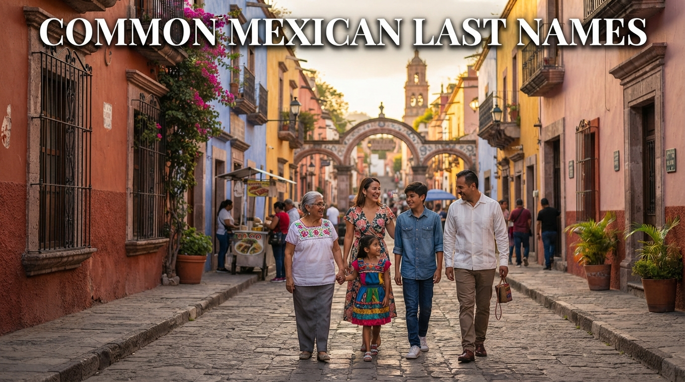 common mexican last names