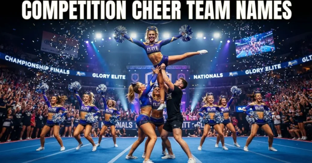 Competition Cheer Team Names
