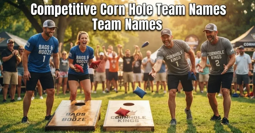Competitive Corn Hole Team Names