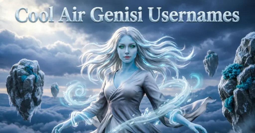 Cool Air Genasi Usernames