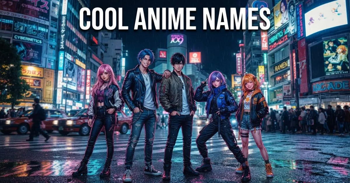 cool anime names