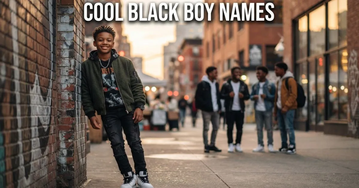 Cool Black Boy Names