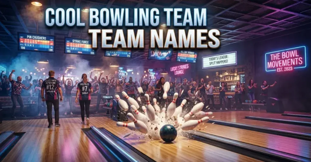 Cool Bowling Team Names