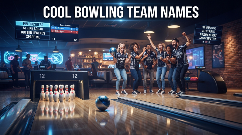 Cool Bowling Team Names