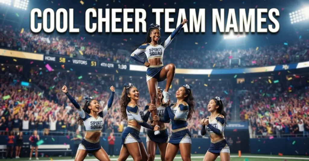 Cool Cheer Team Names
